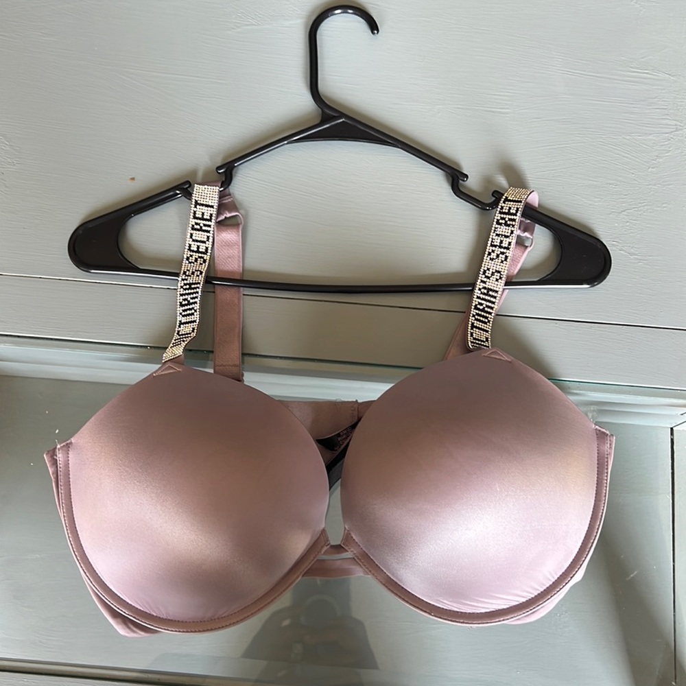 Victorias Secret Bling Strap Rhinestone Bra